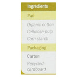 Natracare Natural Curved Panty Liners - 30 Pack