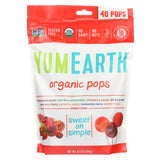 Yummy Earth Lollipop - Organic - 40 Plus Assorted - 8.5 oz Case of 3