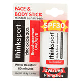 Thinksport Sunscreen - Face & Body - Spf 30 - .64 oz