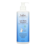 Babo Botanicals - Shampoo - Rosemary, Mint and Tea Tree Oil - Case of 1 - 16 fl oz.