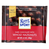 Ritter Sport Chocolate Bar - Dark Chocolate - Whole Hazelnuts - 3.5 Oz Bars - Case Of 10