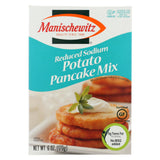 Manischewitz - Reduced Sodium Potato Pancake Mix - Case Of 12 - 6 Oz.