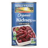 Westbrae Foods Organic Kidney Beans - Case Of 12 - 25 Oz.