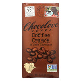 Chocolove Xoxox - Premium Chocolate Bar - Dark Chocolate - Coffee Crunch - 3.2 Oz Bars - Case Of 12