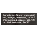 Sushi Chef Natural Pickled Ginger - Case Of 12 - 6 Oz.