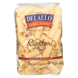 Delallo - Organic Rigatoni Pasta - Case Of 16 - 1 Lb.