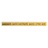 Reese Water Chestnuts - Sliced - Case Of 24 - 8 Oz.