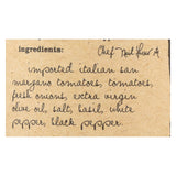 Cucina Antica - Tomato Basil Cooking Sauce - Case Of 12 - 16 Fl Oz.