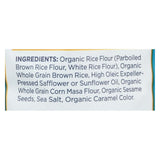 Lundberg Family Farms Sea Salt Rice Chips - Case Of 12 - 6 Oz.