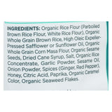 Lundberg Family Farms Sesame Seaweed Rice Chips - Case Of 12 - 6 Oz.