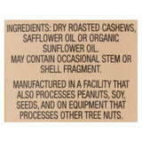 Once Again Cashew Butter - Natural - Creamy - Salt Free - 16 Oz - Case Of 12