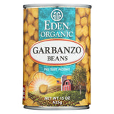 Eden Foods Organic Garbanzo Beans - Case Of 12 - 15 Oz.