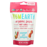 Yummy Earth Organic Hot Chili Lollipops - 3 Oz - Case Of 6