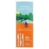 World Centric Individual Knife - Case Of 12 - 24 Count