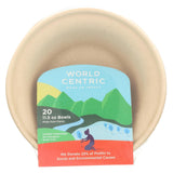 World Centric Wheat Straw Bowl - Case Of 12 - 20 Count