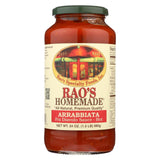 Rao's Specialty Food Homemade Sauce - Arrabbiata - Case Of 12 - 24 Oz.