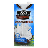 So Delicious Coconut Milk Beverage - Vanilla - Case Of 12 - 32 Fl Oz.