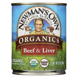Newman's Own Organics Cat Food - Beef And Liver - Case Of 12 - 12 Oz.