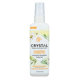 Crystal Essence Mineral Deodorant Body Spray Chamomile And Green Tea - 4 Fl Oz