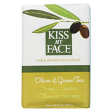 Kiss My Face Bar Soap Olive And Green Tea - 8 Oz