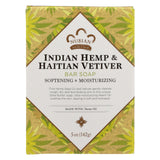 Nubian Heritage Bar Soap Indian Hemp And Haitian Vetiver - 5 Oz