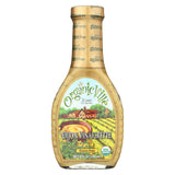 Organic Ville Organic Vinaigrette - Vinaigrette - Case Of 6 - 8 Fl Oz.