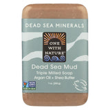 One With Nature Dead Sea Mineral Dead Sea Mud Soap - 7 Oz