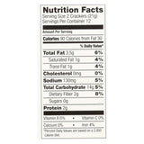 Nairn's Rough Cut Organic Oatcakes - Case Of 12 - 8.8 Oz.