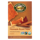 Nature's Path Organic Frosted Toaster Pastries - Mmmaple Brown Sugar - Case Of 12 - 11 Oz.