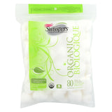 Swisspers Organic Triple Size Cotton Balls - 80 Pack