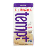 Living Harvest Tempt Hemp Milk - Vanilla - Case Of 12 - 32 Fl Oz.