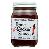 Bone Suckin Sauce - Hot - Case Of 12 - 16 Oz.