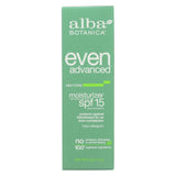 Alba Botanica - Even Advanced Natural Moisturizer Sea Moss Spf 15 - 2 Fl Oz