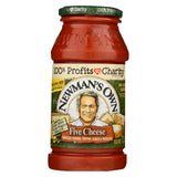 Newman's Own Pasta Sauce Five - Cheese - Case Of 12 - 24 Fl Oz.