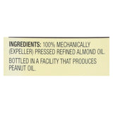 Spectrum Naturals Refined Sweet Almond Oil - Case Of 6 - 8 Fl Oz.