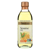 Spectrum Naturals Refined Sesame Oil - Case Of 12 - 16 Fl Oz.