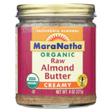 Maranatha Natural Foods Raw Almond Butter - Case Of 12 - 8 Oz.