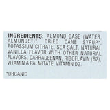 Pacific Natural Foods Almond Vanilla - Roasted - Case Of 6 - 8 Fl Oz.