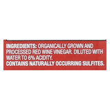 Spectrum Naturals Organic Red Wine Vinegar - Case Of 6 - 16.9 Fl Oz.