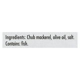 Cole's Wild Chub Mackerel In Olive Oil - 4.4 Oz - Case Of 10