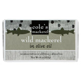 Cole's Wild Chub Mackerel In Olive Oil - 4.4 Oz - Case Of 10