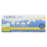 Natracare 100% Organic Cotton Tampons Regular - 20 Tampons