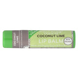 Soothing Touch Lip Balm - Organic Coconut Lime - Case Of 12 - .25 Oz