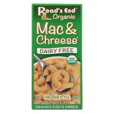 Road's End Organics Mac And Cheese Pasta - Cheddar Style - Case Of 12 - 6.5 Oz.