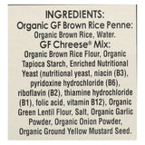 Road's End Organics Penne And Cheese Pasta - Cheddar Style - Case Of 12 - 6 Oz.