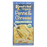 Road's End Organics Penne And Cheese Pasta - Cheddar Style - Case Of 12 - 6 Oz.