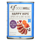 Dogs Well Happy Hips Duck And Sweet Potato Stew Dog Food - Case Of 12 - 13 Oz.