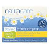 Natracare 100% Organic Cotton Tampons - Regular - 10 Pack