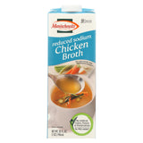 Manischewitz - All Natural Chicken Broth - Reduced Sodium - Case Of 12 - 32 Fl Oz.