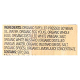 Woodstock Organic Mayonnaise - Squeeze - Case Of 12 - 11.25 Oz.